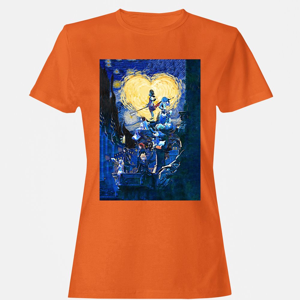 Women's T-Shirt - KF2GG6R9 - Orange - 11