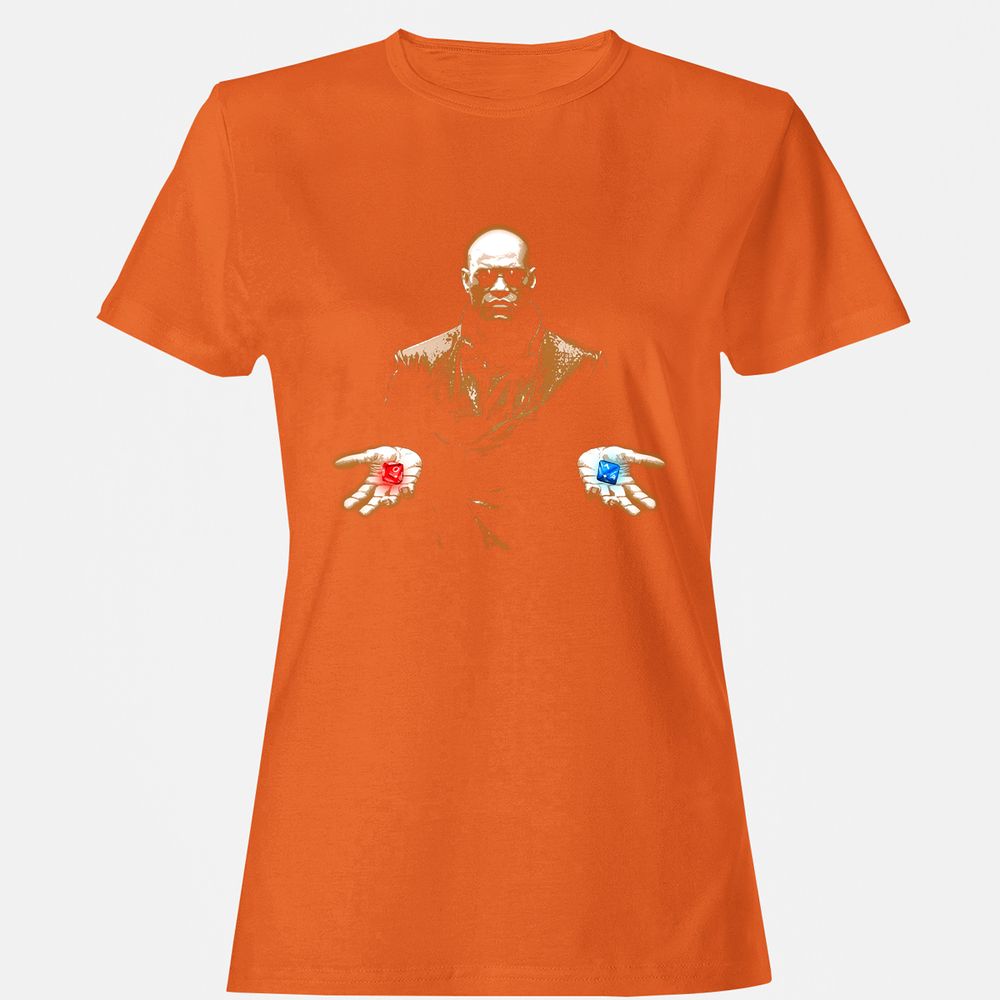 Women's T-Shirt - LK2V96YH - Orange - 11