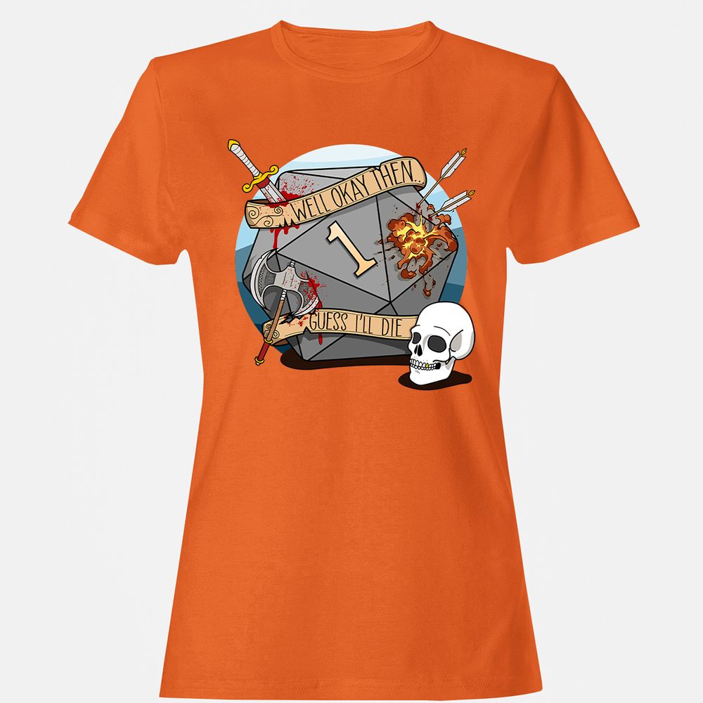 Women's T-Shirt - 5JM4HHKC - Orange - 11