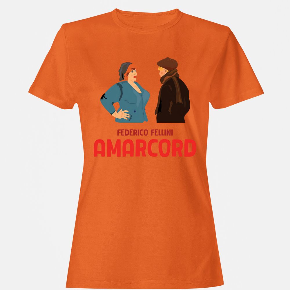 Women's T-Shirt - 3QQ1SNUP - Orange - 11