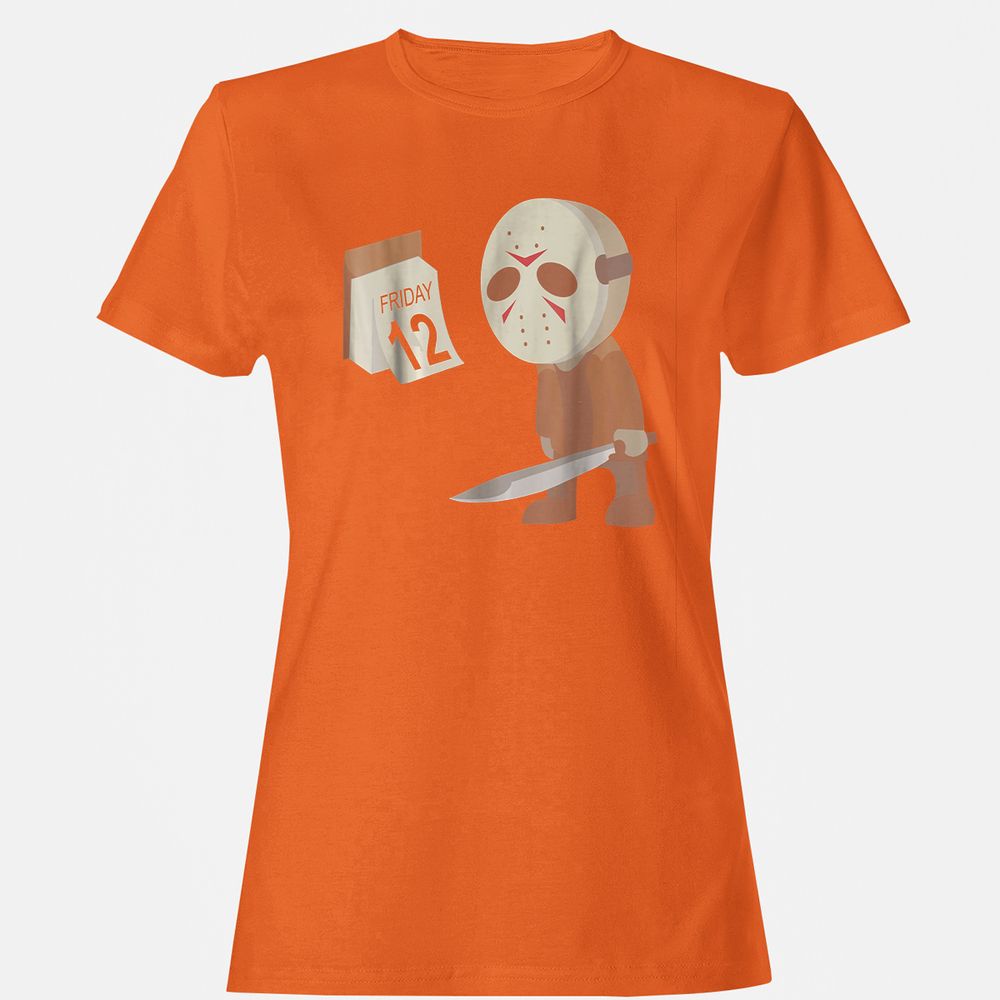 Women's T-Shirt - 7AC2E318 - Orange - 11