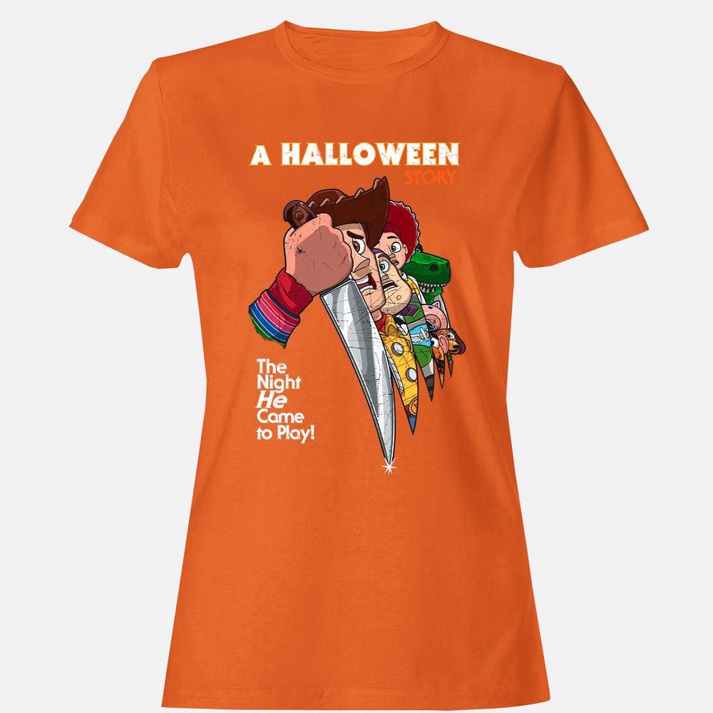 Women's T-Shirt - SE6VJPQX - Orange - 11