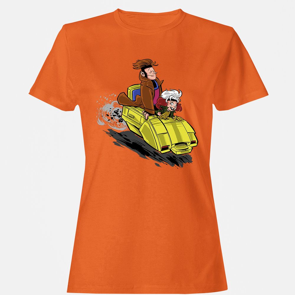 Women's T-Shirt - 2HH1UE9F - Orange - 11