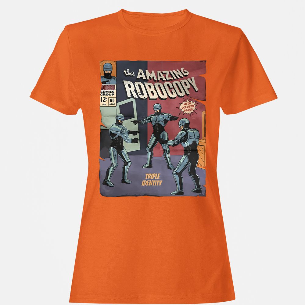 Women's T-Shirt - 8WSEPYAH - Orange - 11