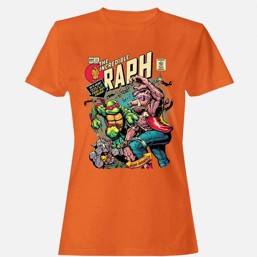 Women's T-Shirt - CZXVNAT9 - Orange - 11