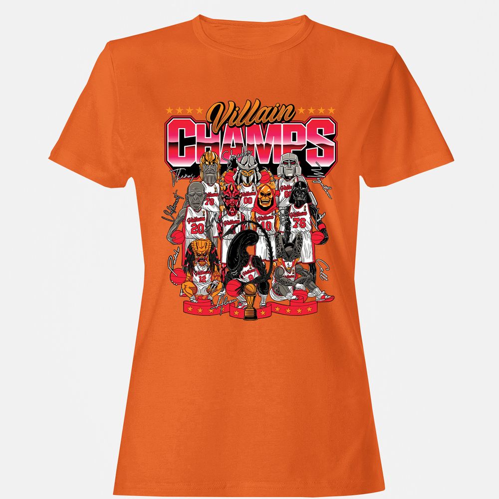 Women's T-Shirt - R7EM5FFQ - Orange - 11