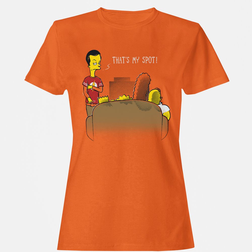 Women's T-Shirt - LZ5GBJ2P - Orange - 11