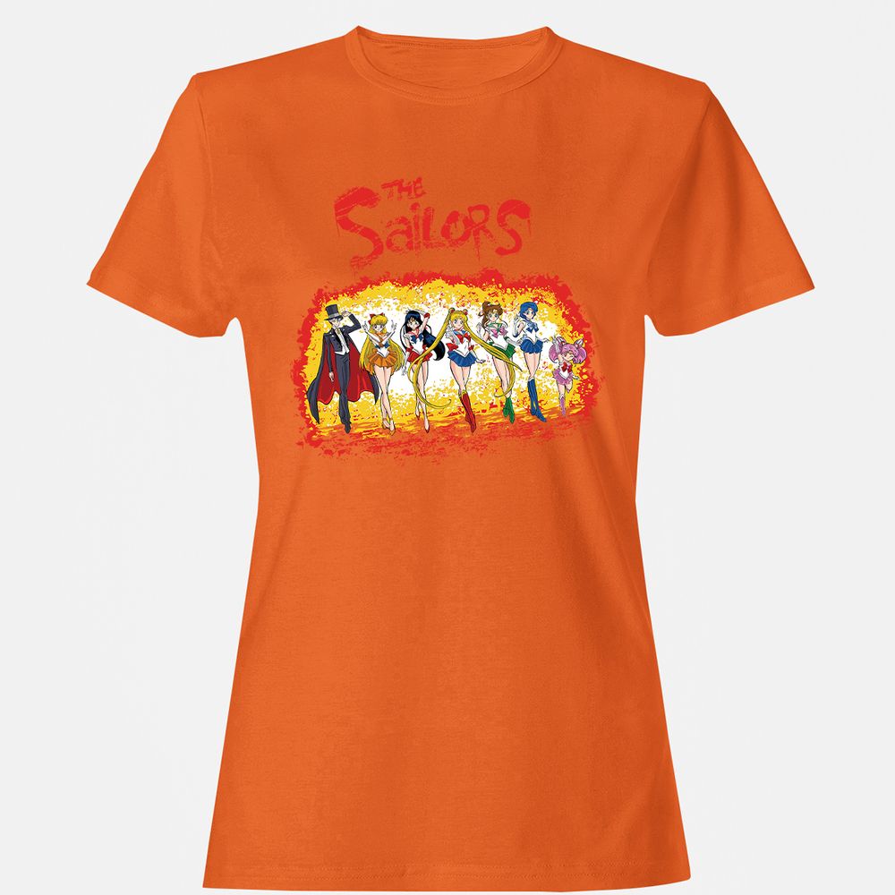 Women's T-Shirt - UZ6FSLE8 - Orange - 11