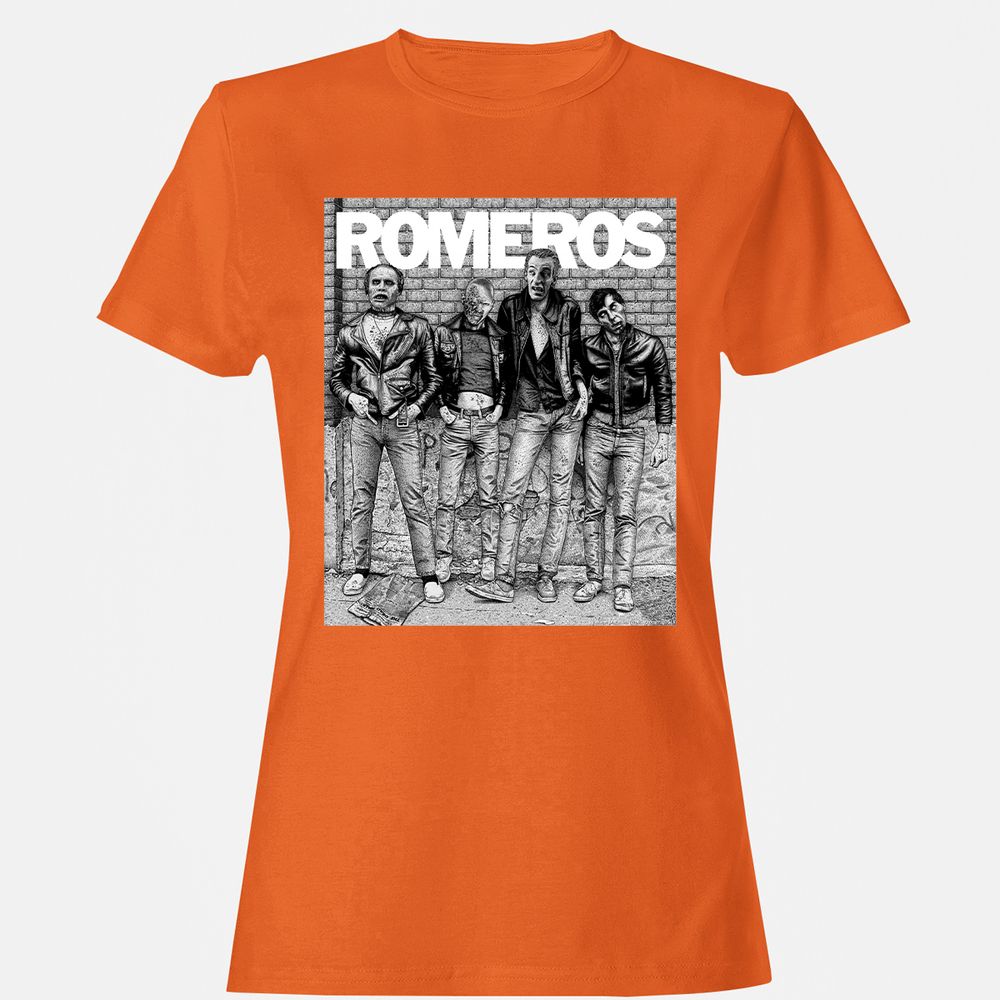 Women's T-Shirt - MNE3GS8A - Orange - 11