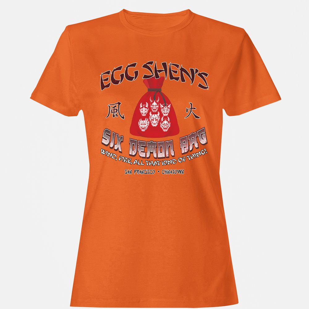 Women's T-Shirt - EWUE6UTZ - Orange - 11