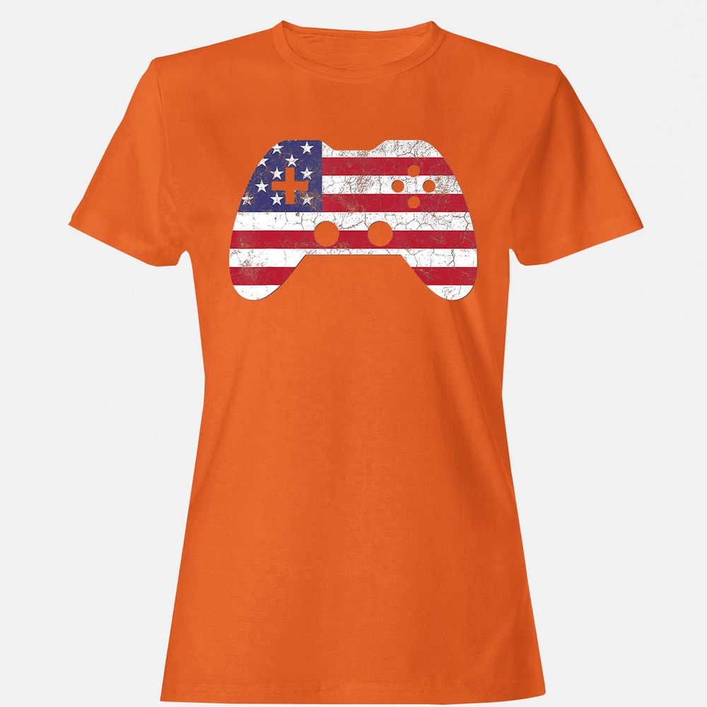 Women's T-Shirt - HMUECVE4 - Orange - 11