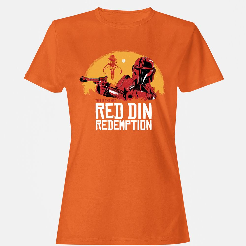 Women's T-Shirt - HWWJ3Y8U - Orange - 11