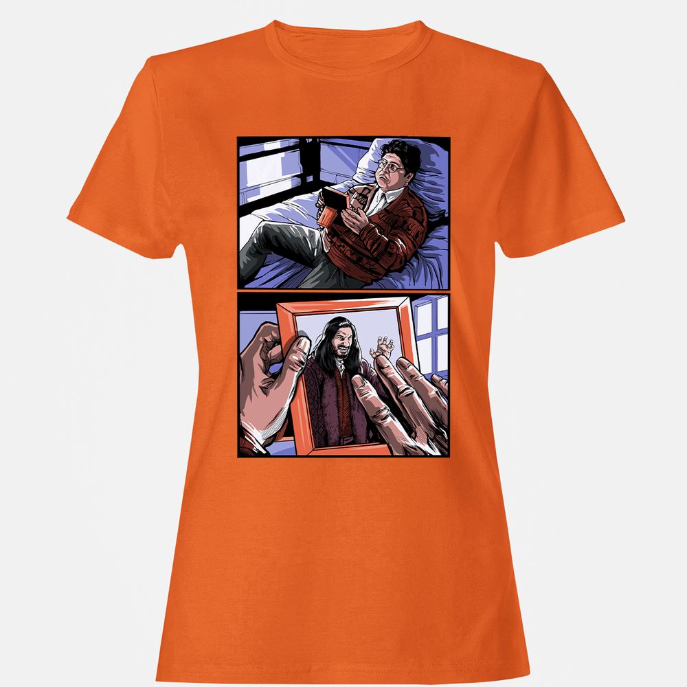 Women's T-Shirt - F28EVGZK - Orange - 11