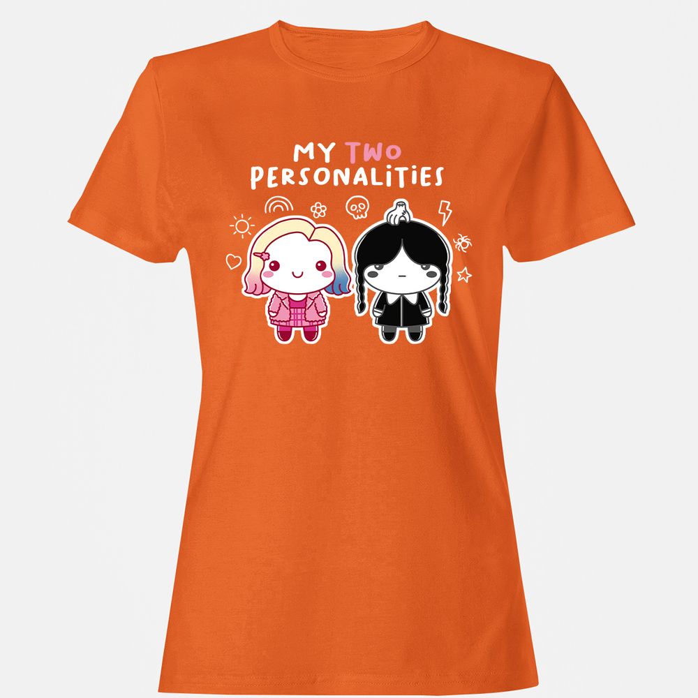 Women's T-Shirt - NVWRX856 - Orange - 11