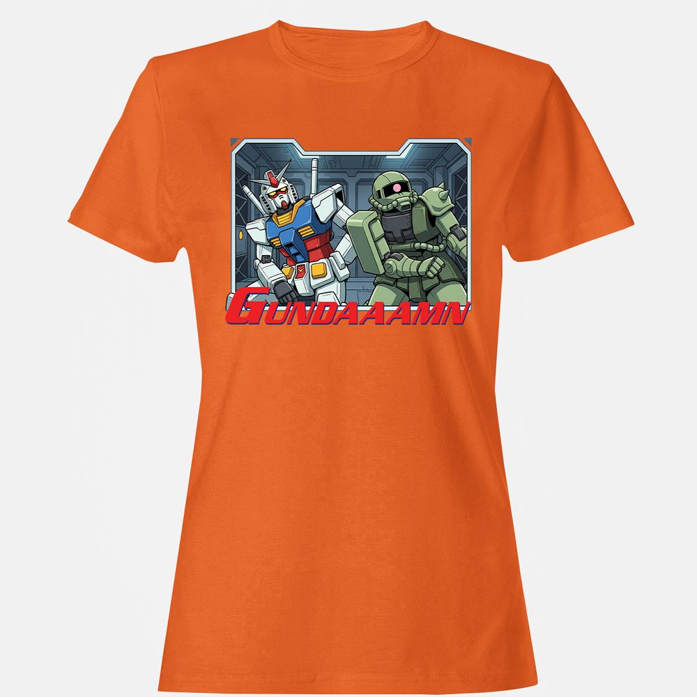Women's T-Shirt - 7MAB7T2M - Orange - 11