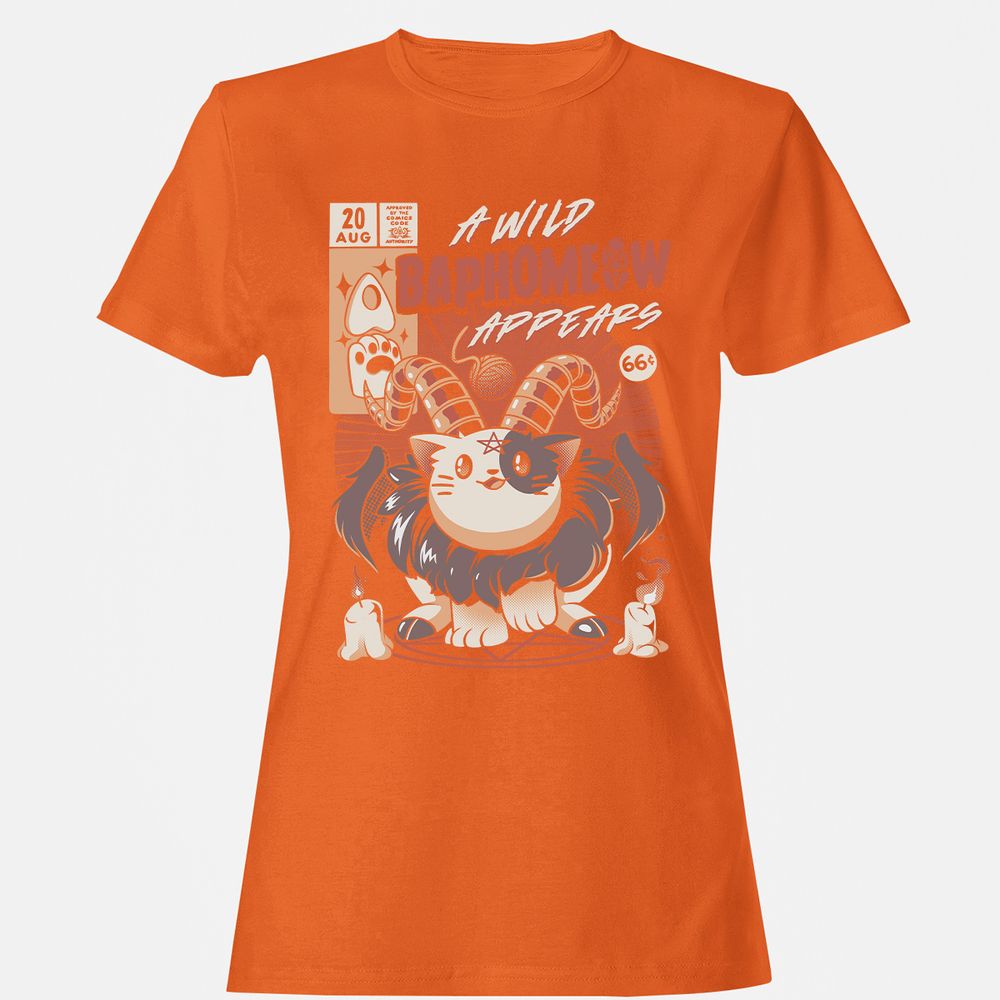 Women's T-Shirt - 14YE5R28 - Orange - 11