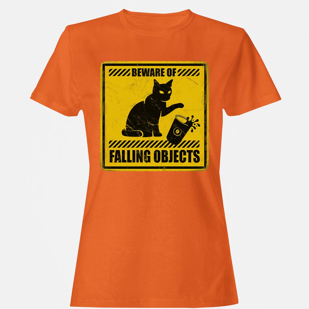 Women's T-Shirt - 3BRAVFJA - Orange - 11