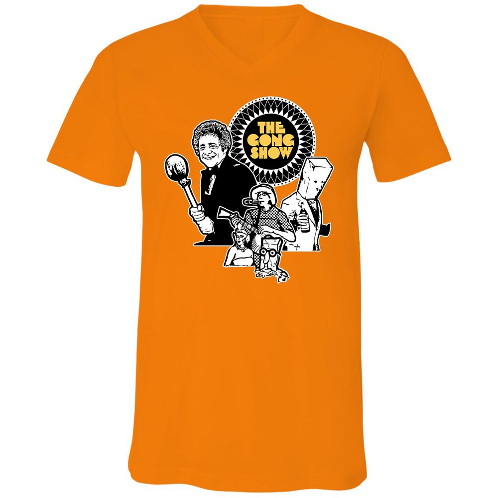 Unisex V-Neck T-Shirt - 5MAGVYSR - Orange - 11