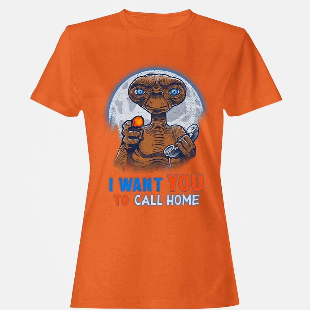 Women's T-Shirt - 62KMH8JM - Orange - 11
