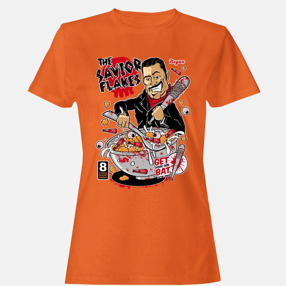 Women's T-Shirt - P6ZBSK4U - Orange - 11