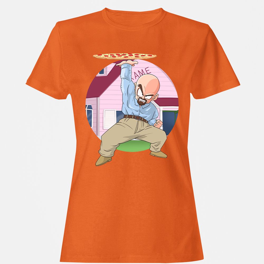 Women's T-Shirt - CUK166ZS - Orange - 11