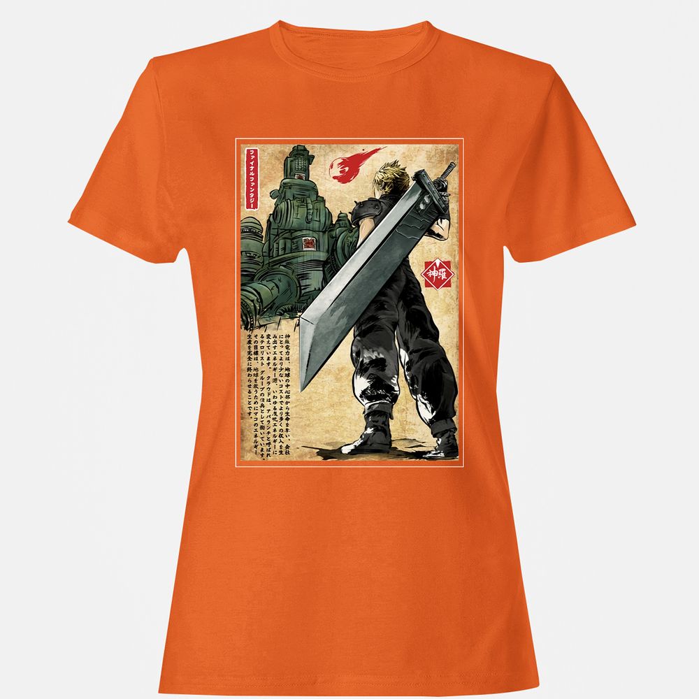 Women's T-Shirt - G7PZZUL3 - Orange - 11