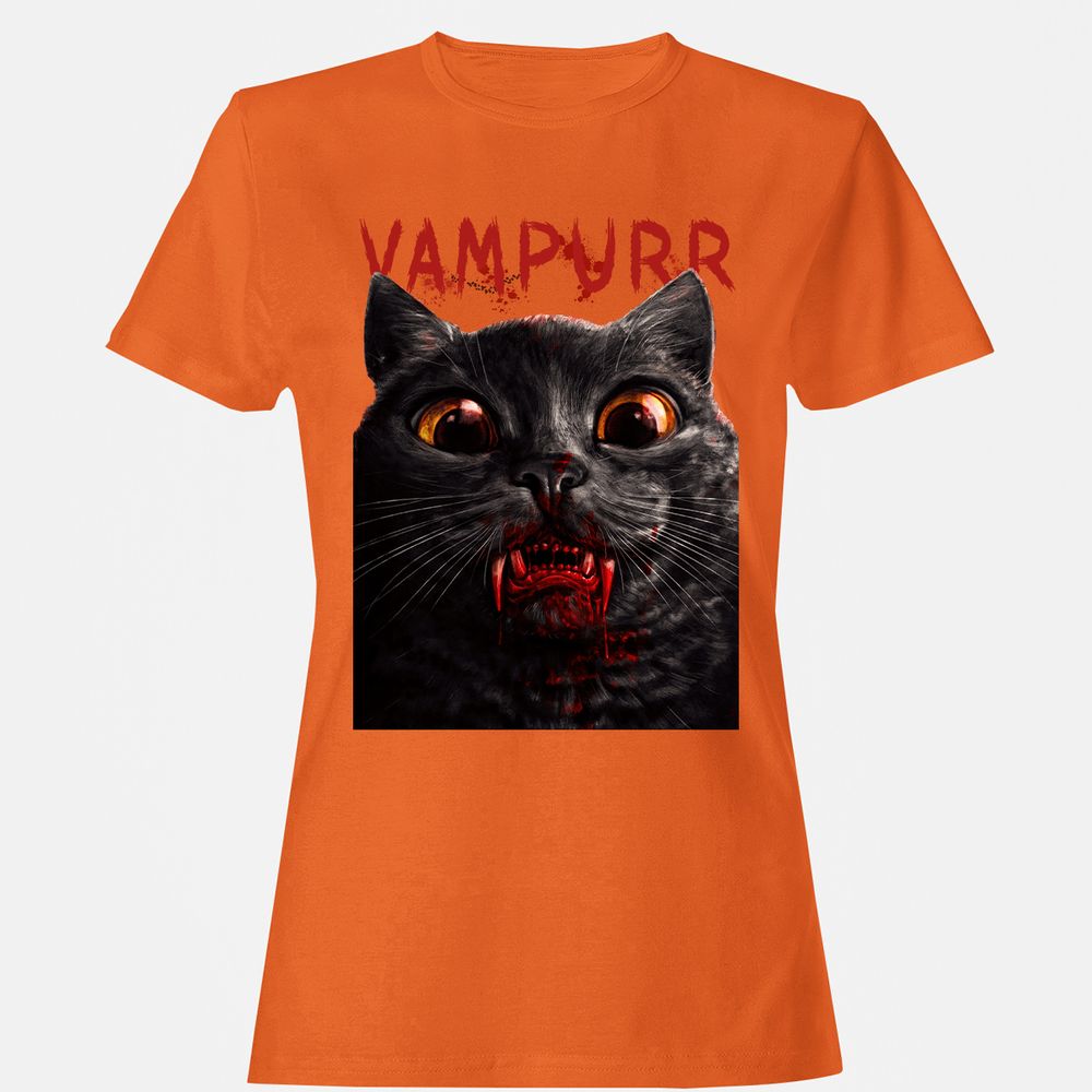 Women's T-Shirt - ADDNSL87 - Orange - 11