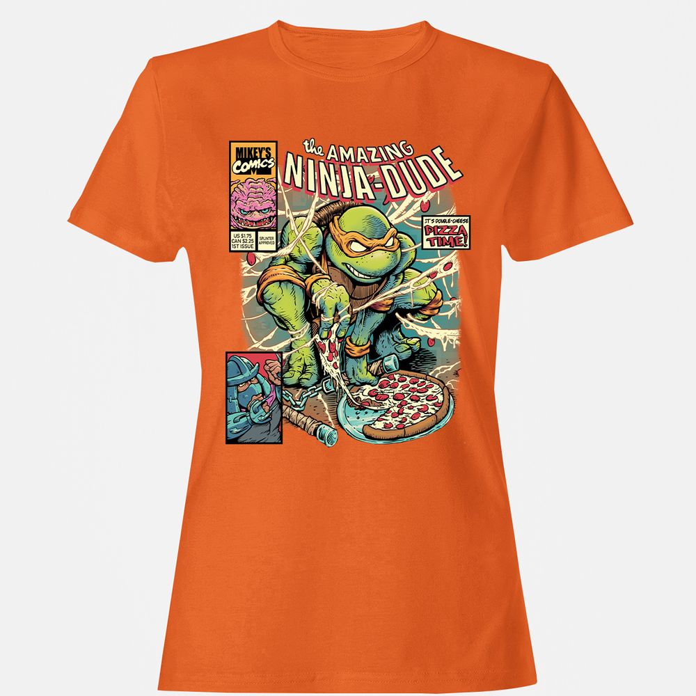 Women's T-Shirt - CWXEHK95 - Orange - 11