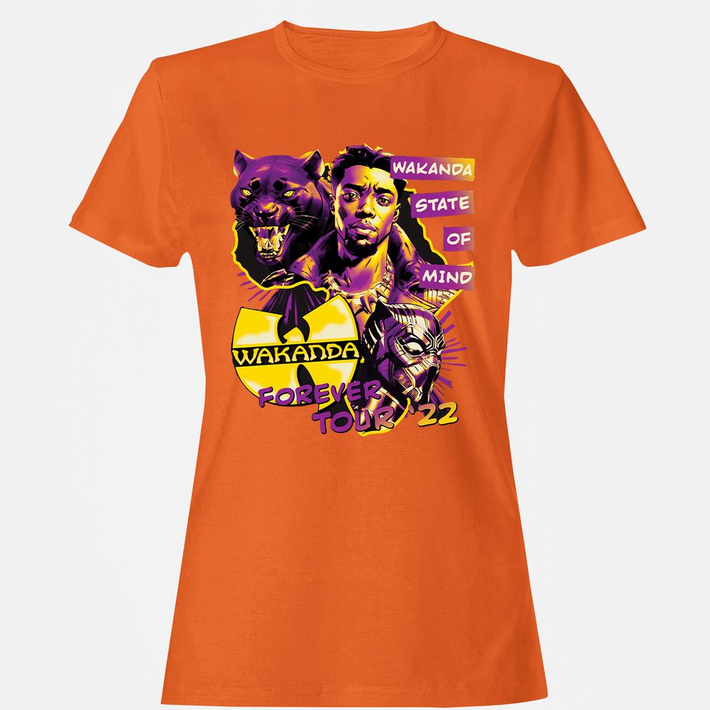 Women's T-Shirt - L3YZER4B - Orange - 11