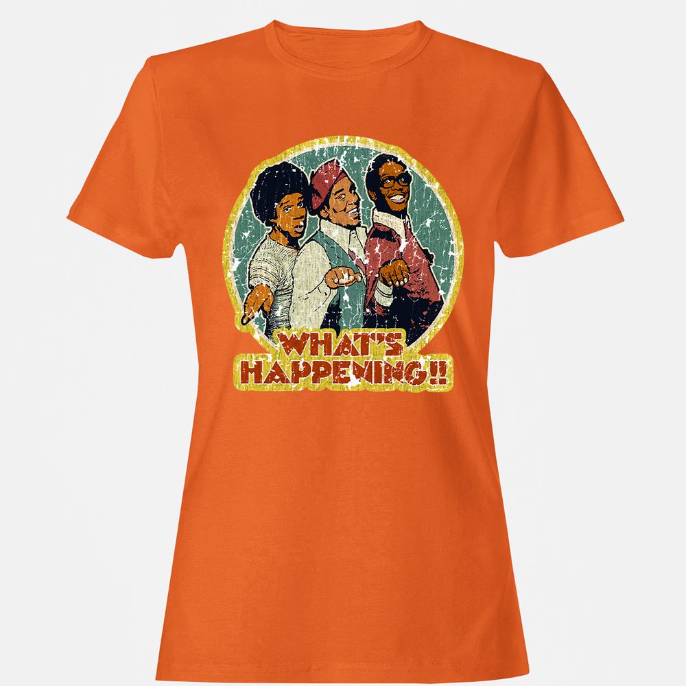 Women's T-Shirt - QV6EBCEG - Orange - 11