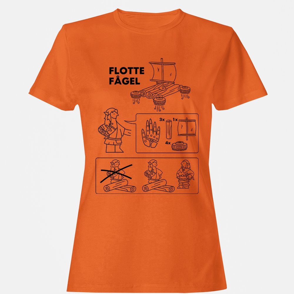 Women's T-Shirt - 3WZLPV9F - Orange - 11