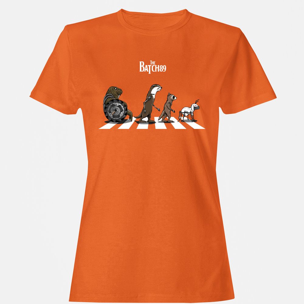 Women's T-Shirt - EEG8U7NA - Orange - 11