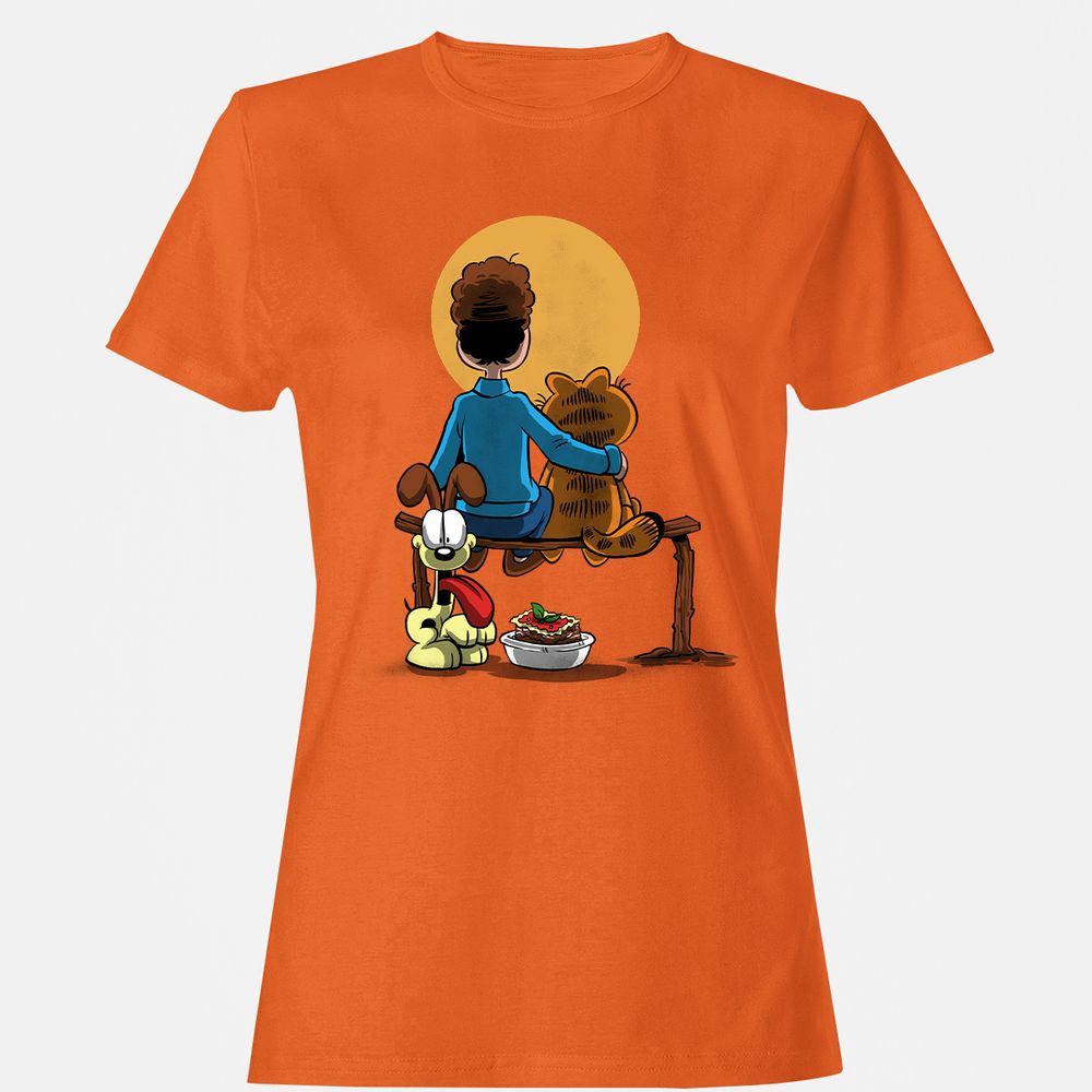 Women's T-Shirt - E71ZGHQ3 - Orange - 11