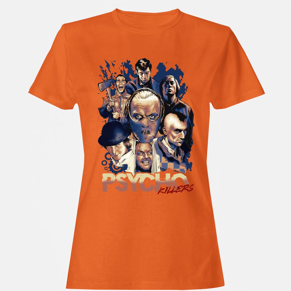 Women's T-Shirt - SQQ1KKQC - Orange - 11