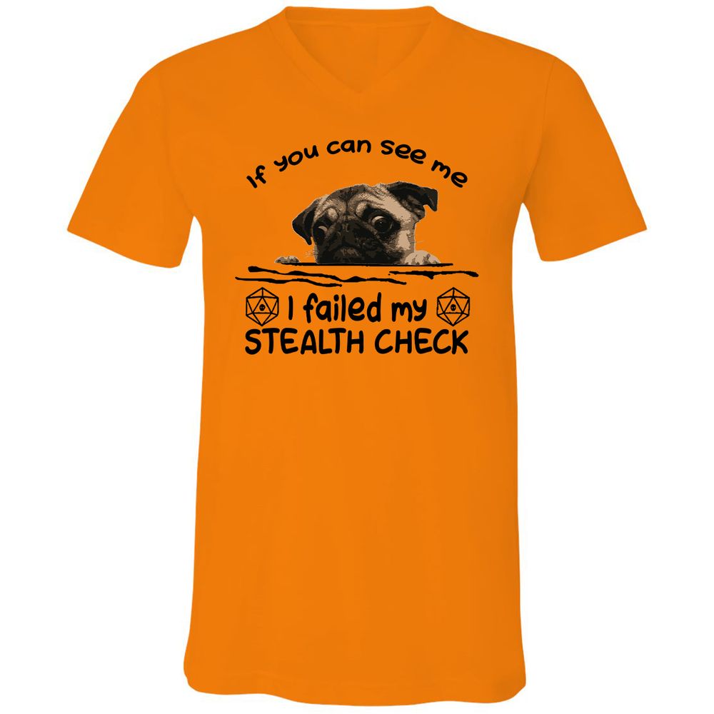 Unisex V-Neck T-Shirt - ED6745N5 - Orange - 11