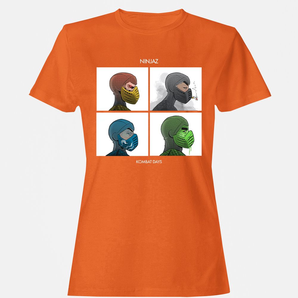 Women's T-Shirt - BRTHV69D - Orange - 11