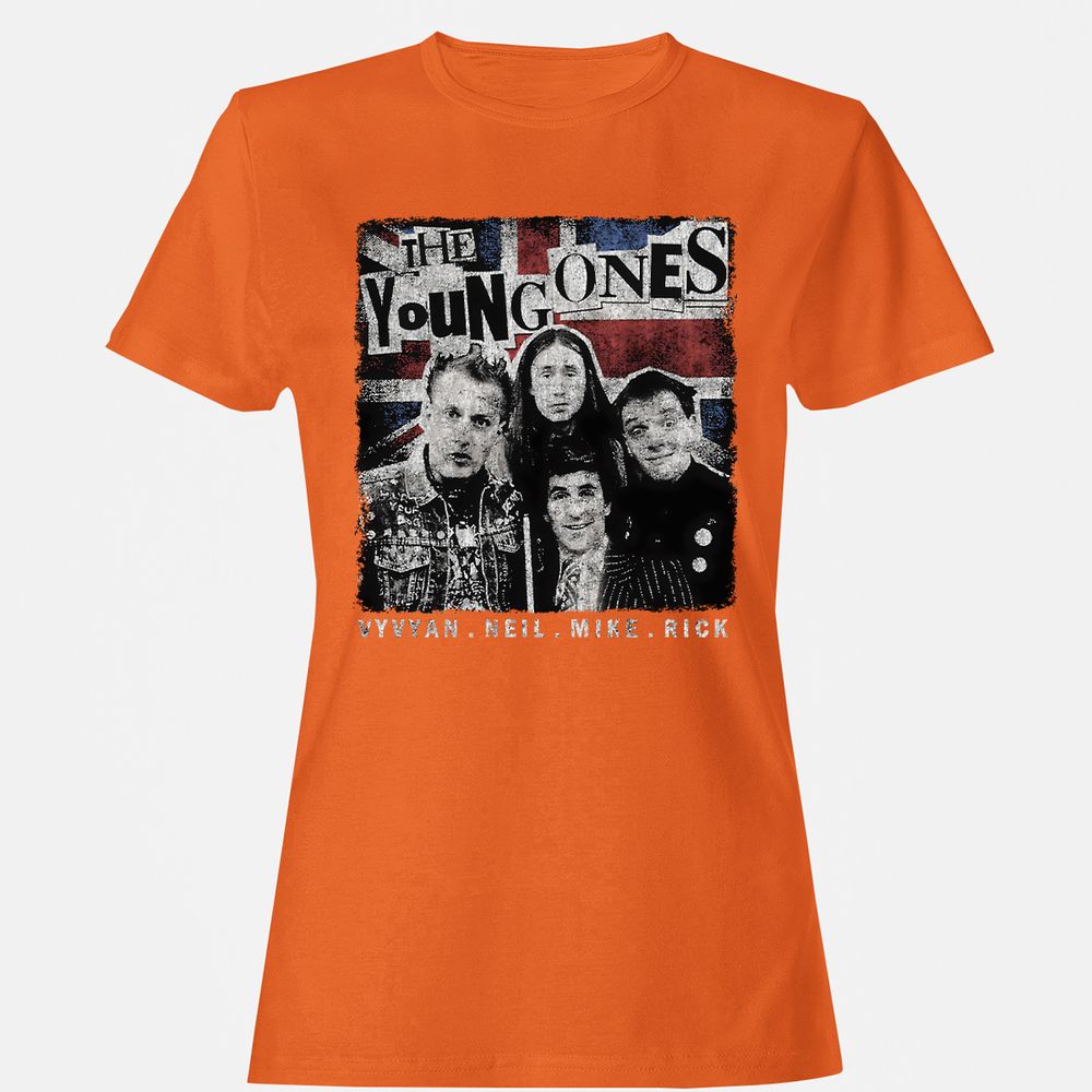 Women's T-Shirt - PN7DXL6Q - Orange - 11