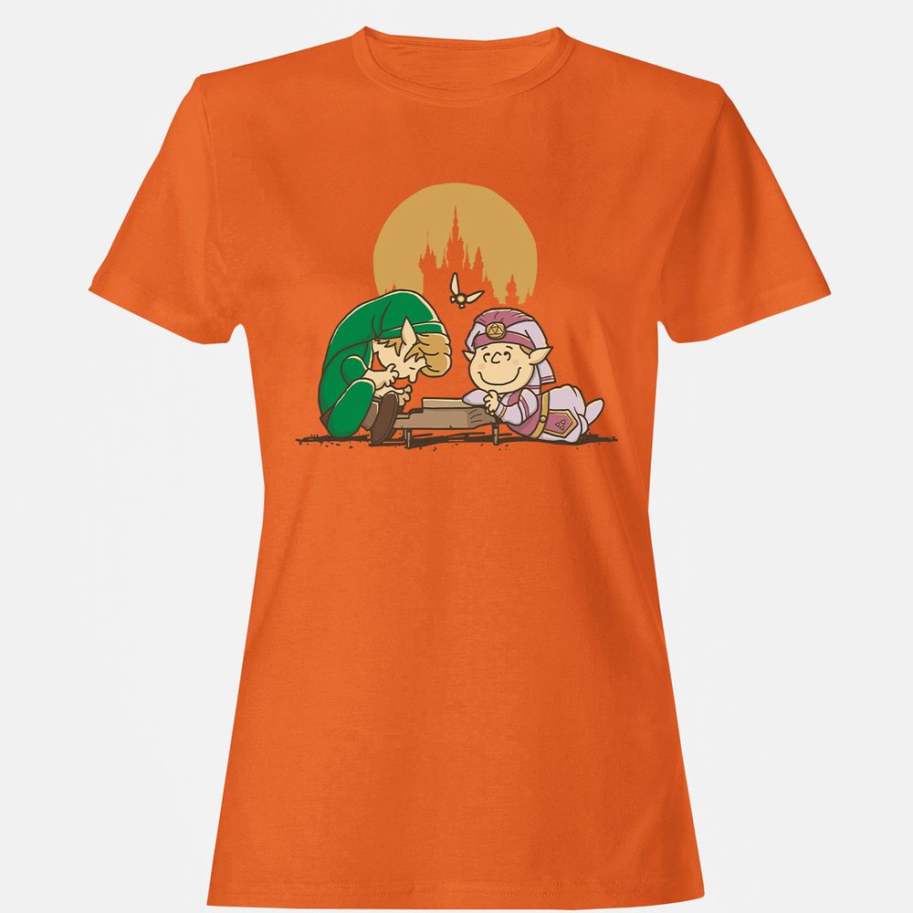 Women's T-Shirt - Z3WR5BMM - Orange - 11