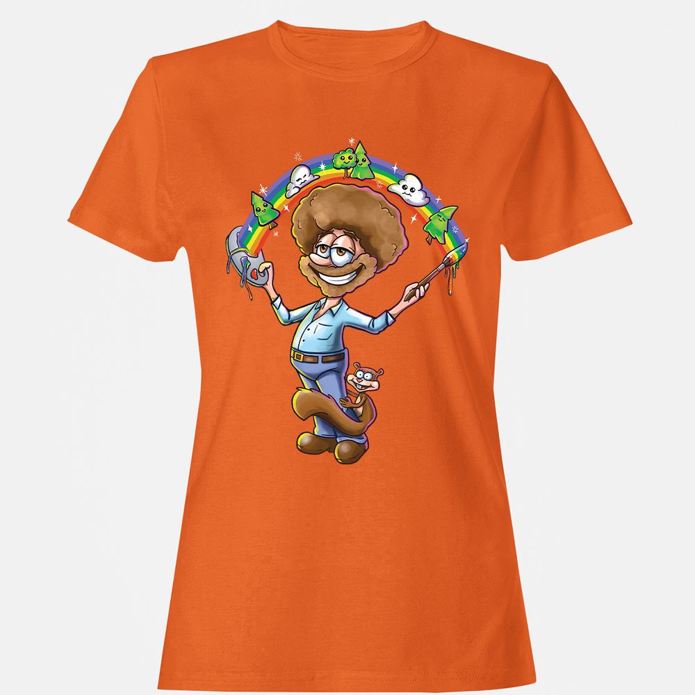 Women's T-Shirt - Z5VYS4F8 - Orange - 11