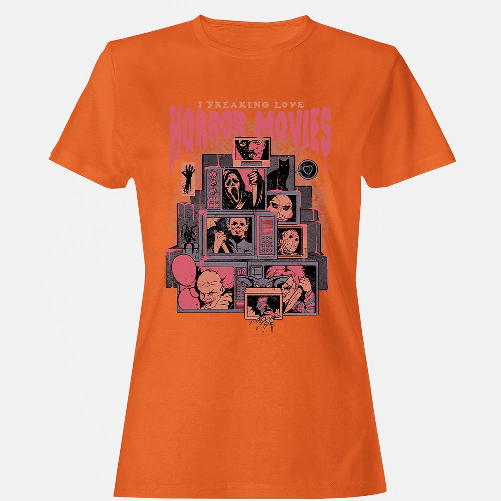 Women's T-Shirt - LBTGEXLF - Orange - 11