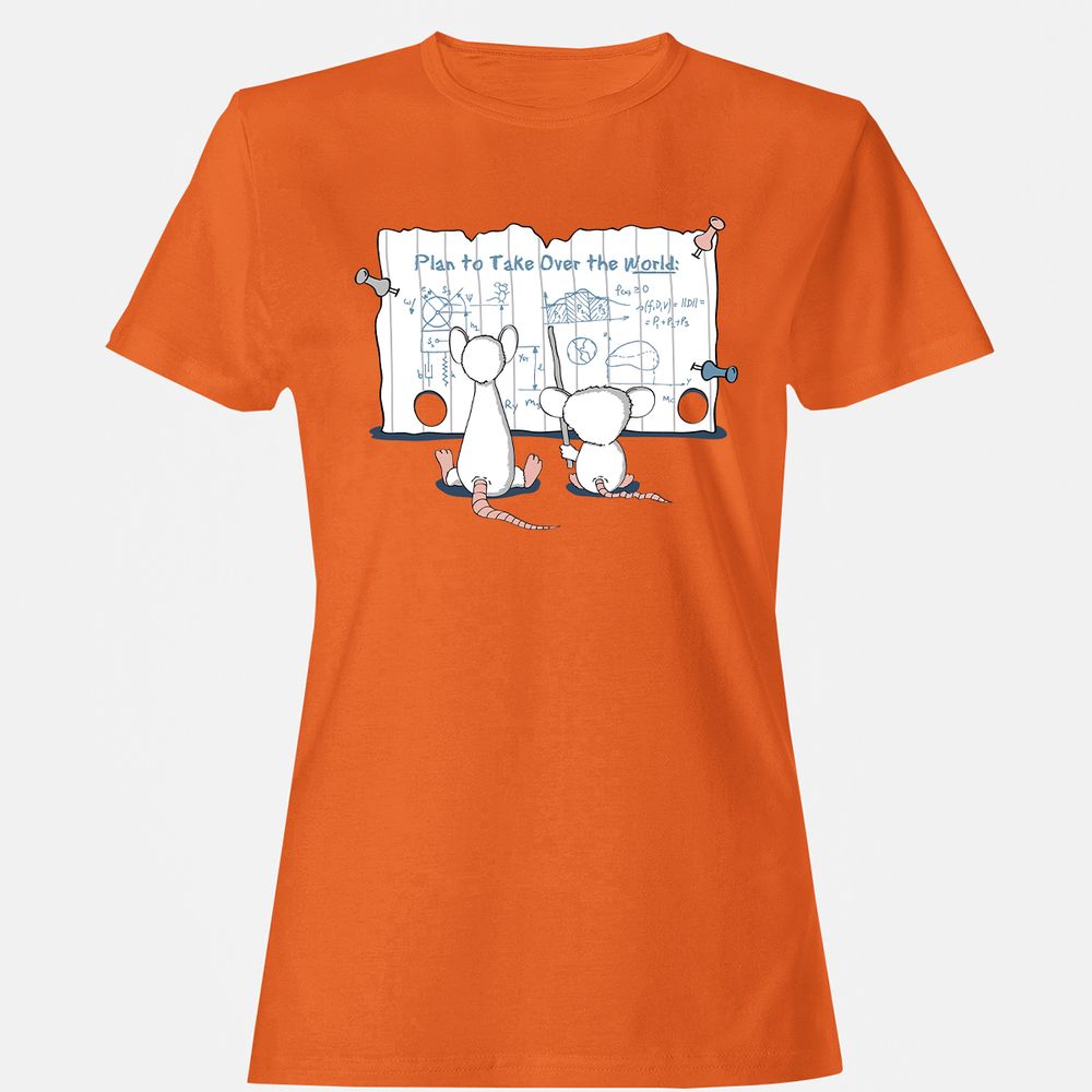 Women's T-Shirt - LFSPGX77 - Orange - 11