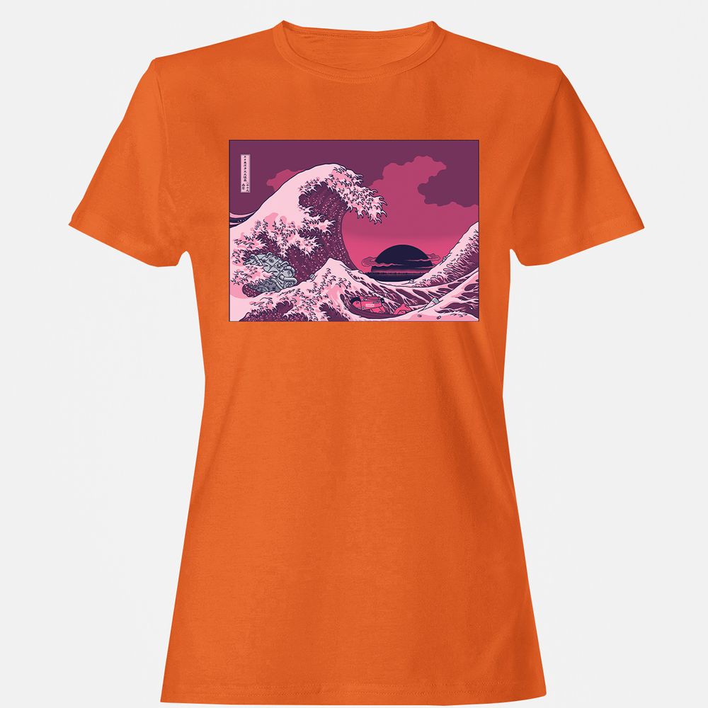 Women's T-Shirt - 4WHMXSVL - Orange - 11