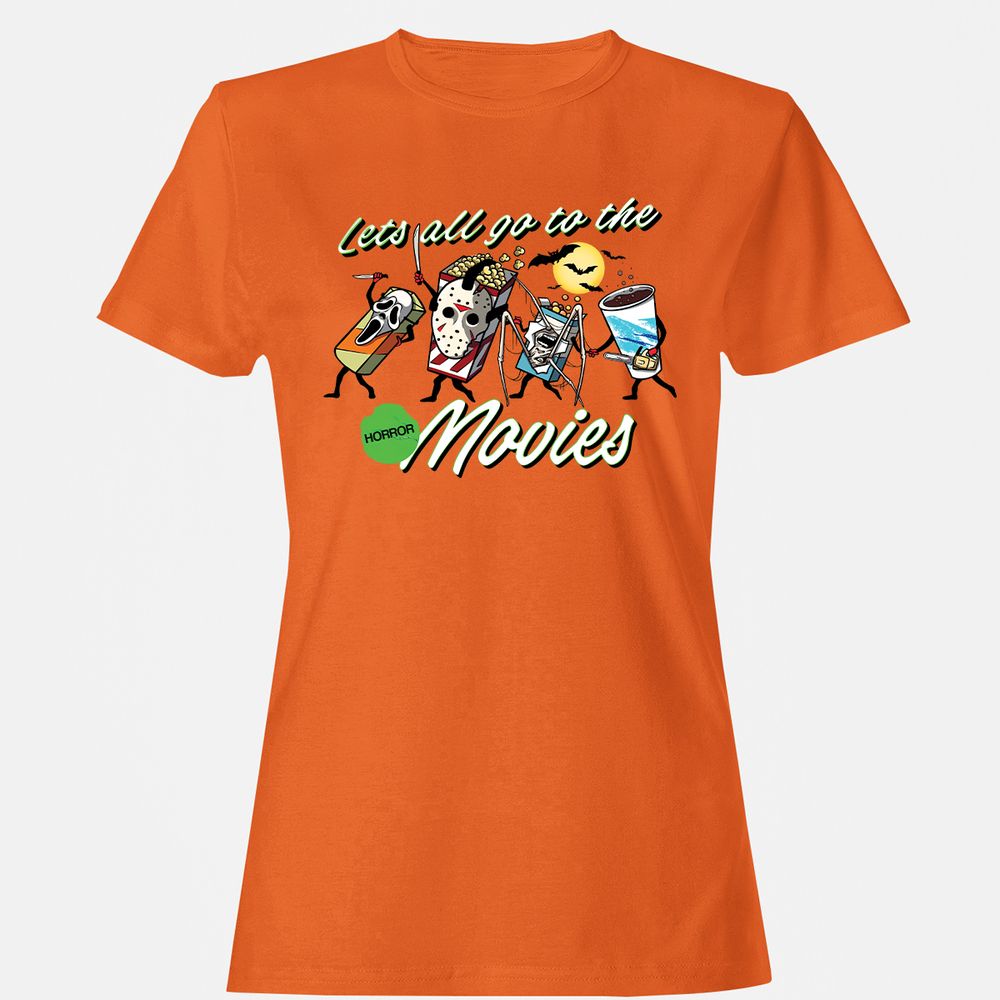Women's T-Shirt - 6VQD63YN - Orange - 11