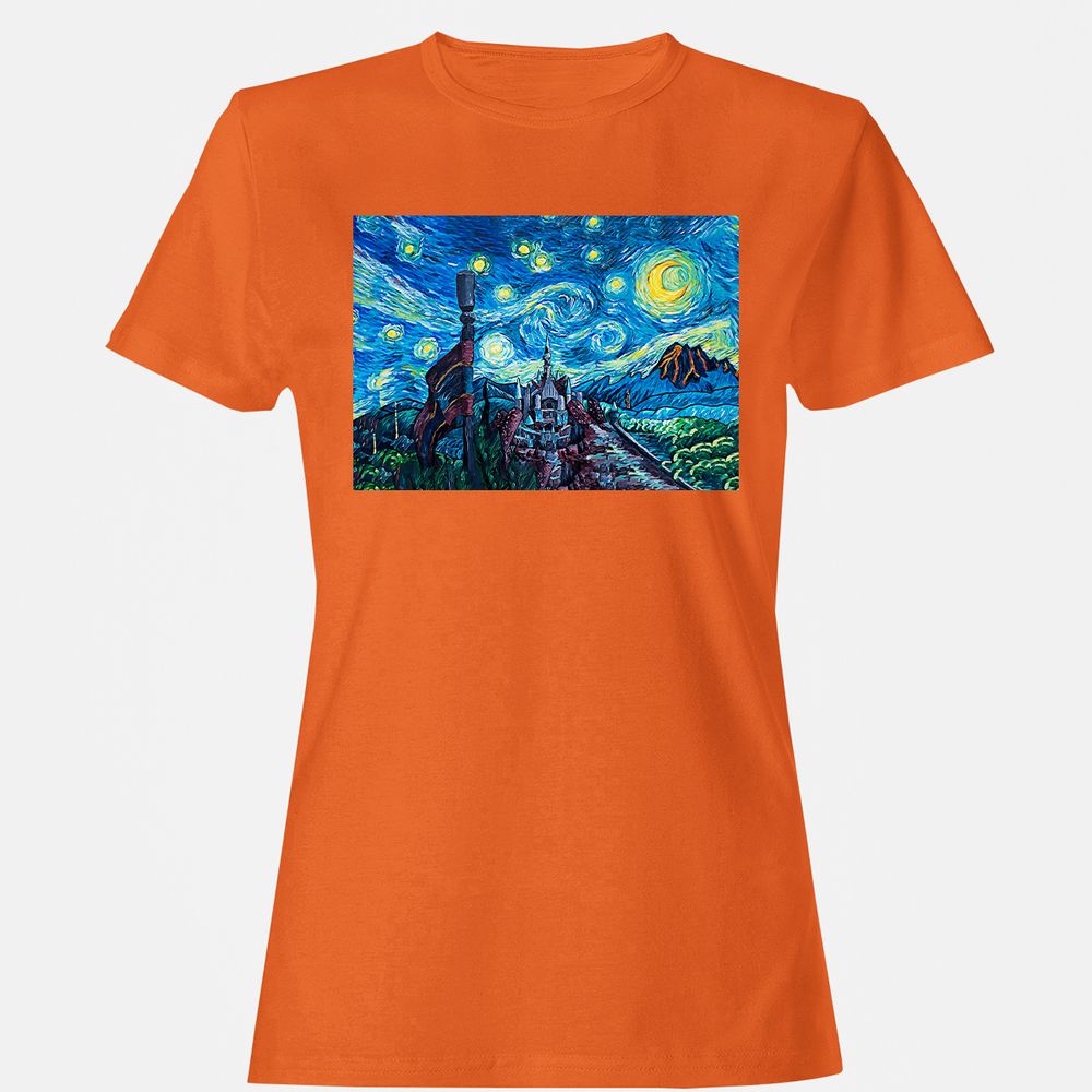 Women's T-Shirt - LH35PM3Q - Orange - 11