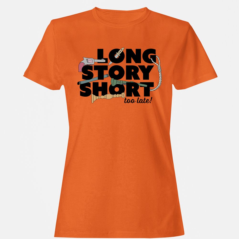 Women's T-Shirt - M1S4R7CC - Orange - 11
