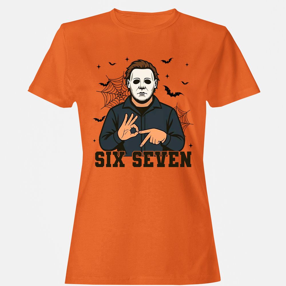 Women's T-Shirt - UCBB7Z5J - Orange - 11