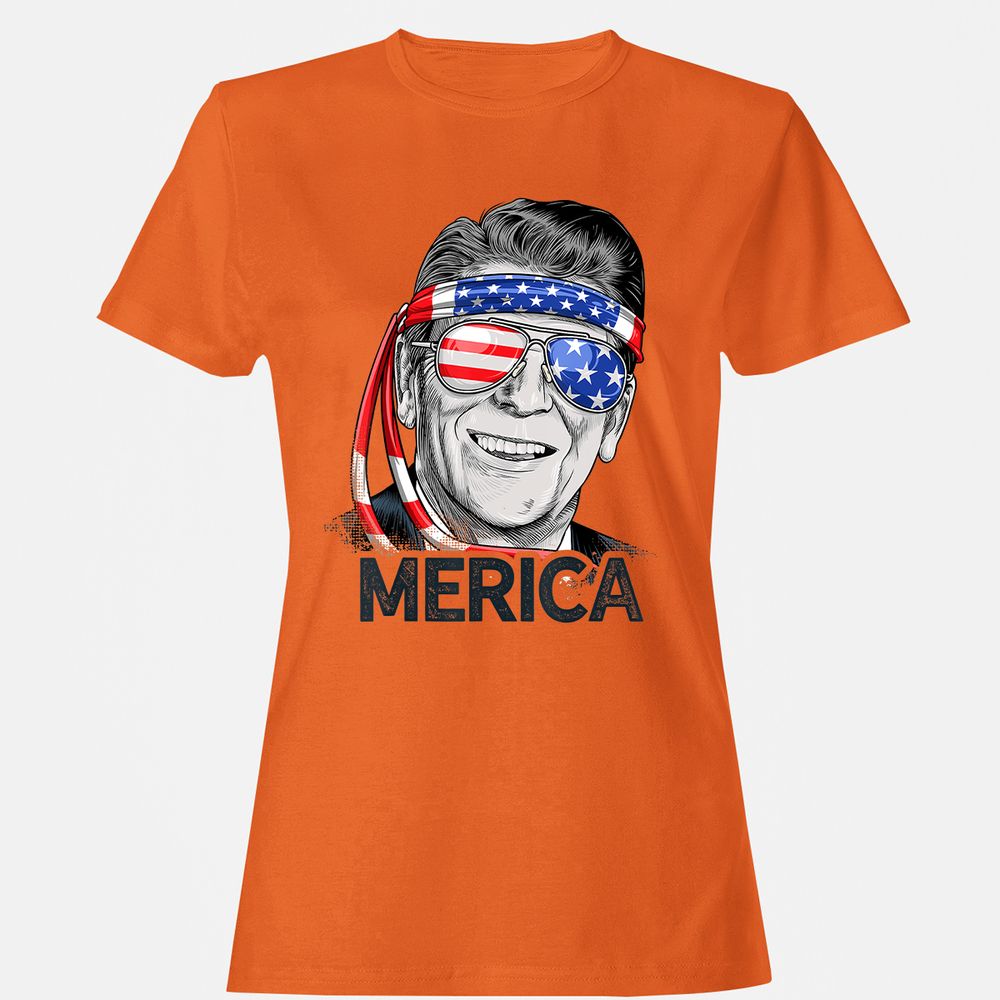 Women's T-Shirt - AK1J7R7L - Orange - 11