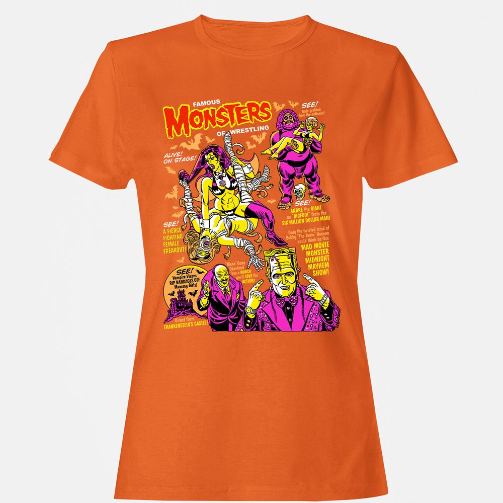 Women's T-Shirt - MPG4UH9B - Orange - 11