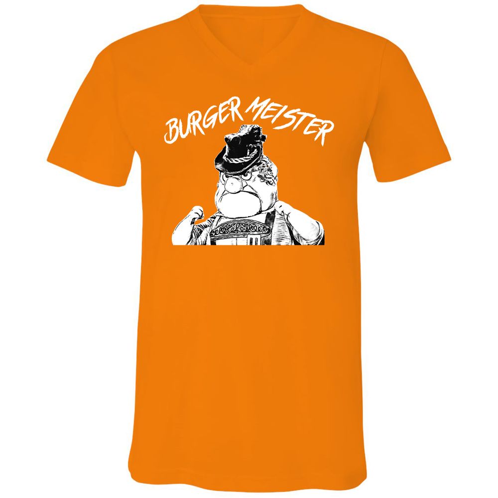 Unisex V-Neck T-Shirt - A1SYCWE1 - Orange - 11