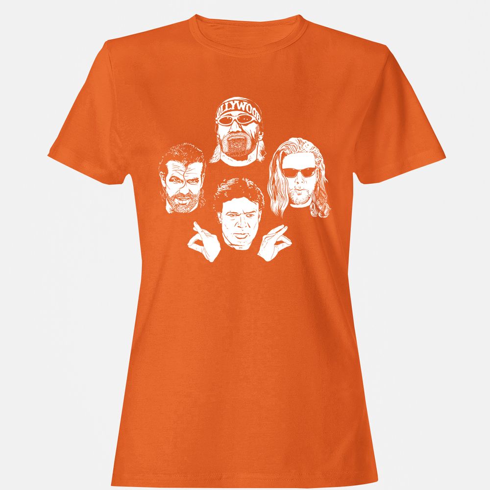 Women's T-Shirt - 756STM9Q - Orange - 11